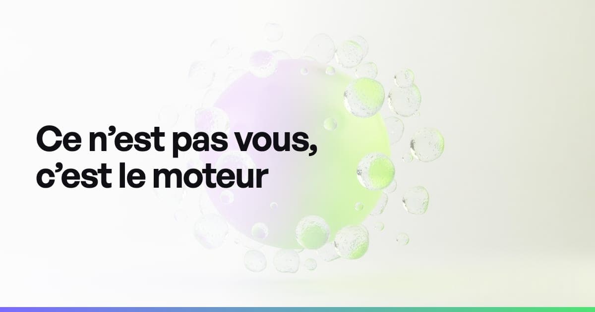 Illustration abstraite — une courbe de visibilité qui varie sans changement du site mesuré