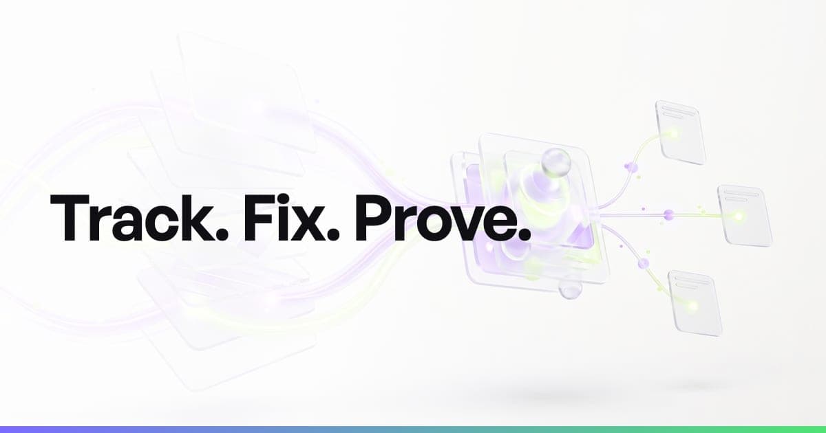 Three steps — track, fix, prove — for measuring the real impact of a GEO fix