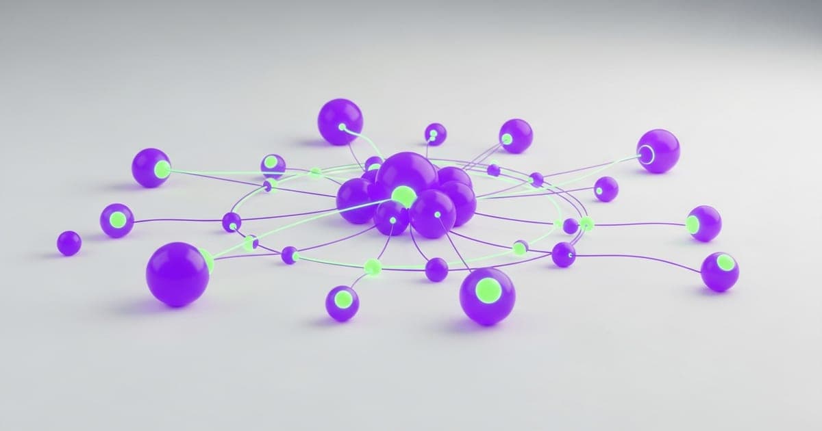 Illustration abstraite — répartition du trafic entre les moteurs de recherche IA en 2026